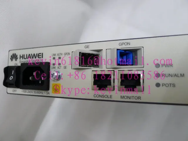 Коммутатор волокна MA5620-16, GPON или Терминал EPON ONT с 16 ethernet и 16 голосовых портов. FiberCore
