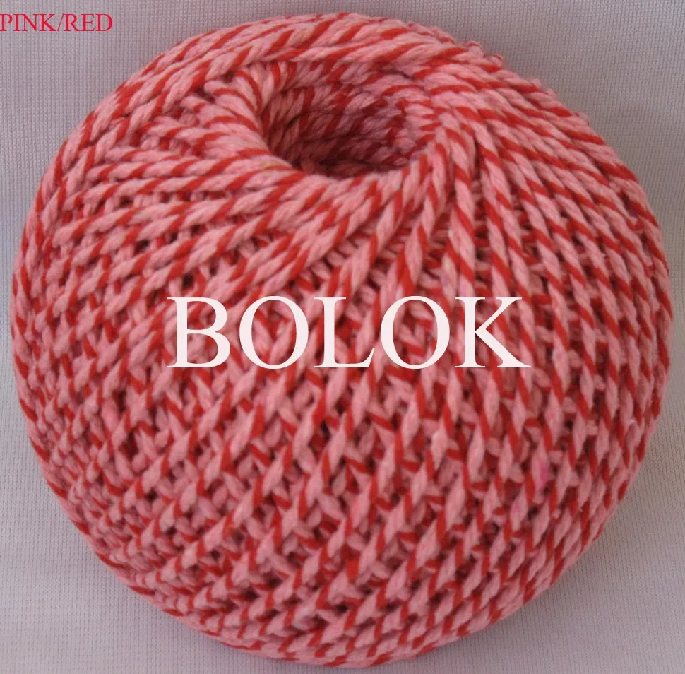 Красивые двухцветные хлопковые bakers twine110yards/10 видов цветов 10 шт/партия(36 стран