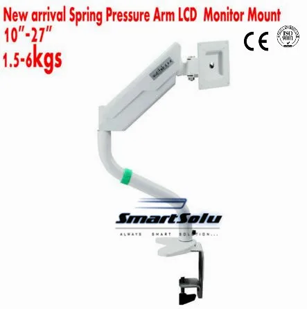 

Pneumatic Parts Free Shipping LCD Computer Monitor Mount Desktop Monitor Bracket LCD Monitor Display Rack Rotating