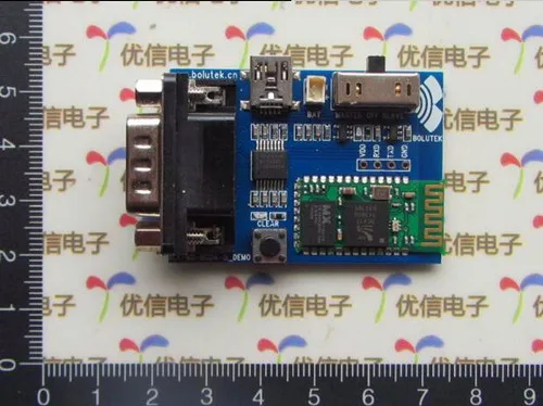 Электронный серийный модуль Bluetooth демо/RS232 Последовательный модуль беспроводной передачи данных