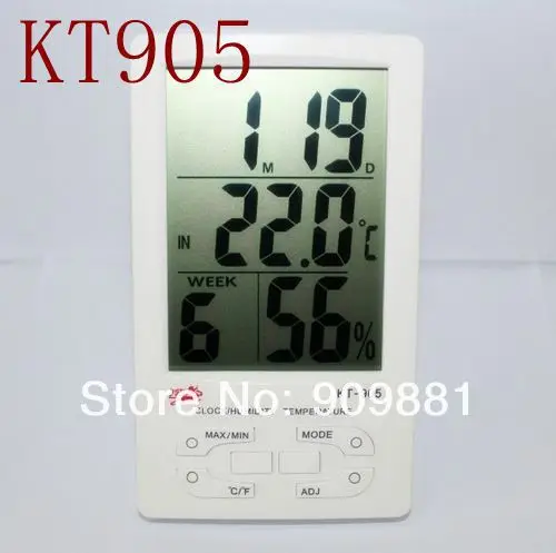 LCD Thermometer /& Hygrometer mit Fühler Lieferung aus DE