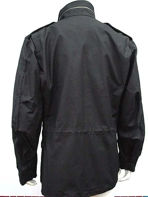 США SWAT Tactical M65 M-65 Полевая куртка пальто черный BK