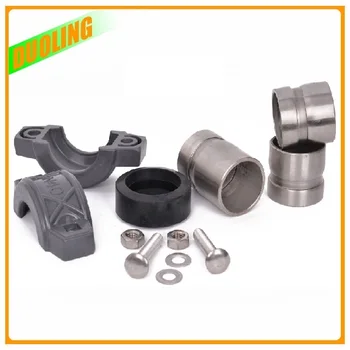 

SS316L Stainless Steel grooved coupling DN80 3'' for pipe fitting