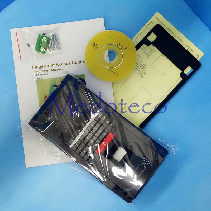 DIY Полная Tcp/ip система контроля доступа по отпечаткам пальцев двери Лер+ U кронштейн+ Магнитный Замок Стекло дверное управление