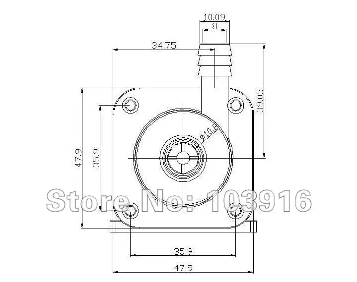 12V DC безщеточный насос, Micro, система циркуляции, насос горячей воды