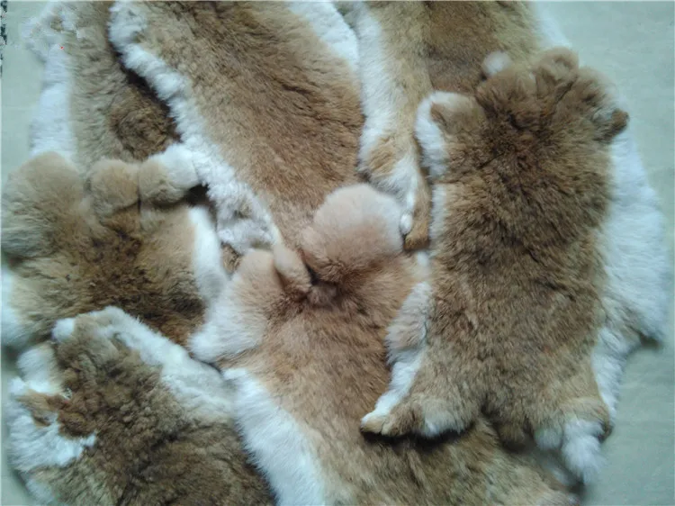 Factory Wholesale Cheap price Natural Color Rabbit Skins for decoration