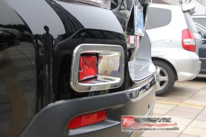 Для Toyota Highlander 2011 2012 2013 ABS хромированный задний тормозной светильник накладка лампы 1 шт