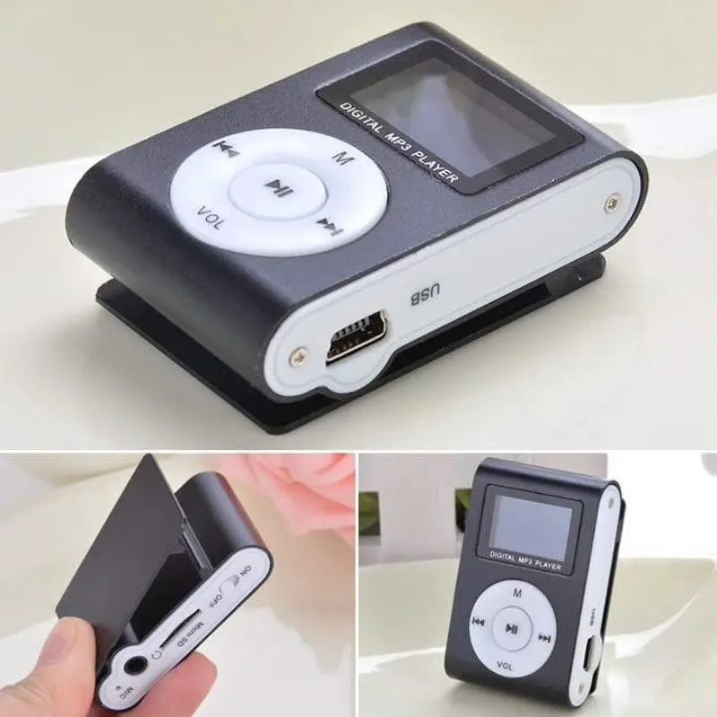 Free Shipping New Colorful 2/4/8/16/32GB Slim Mp3 Player With Micro TF