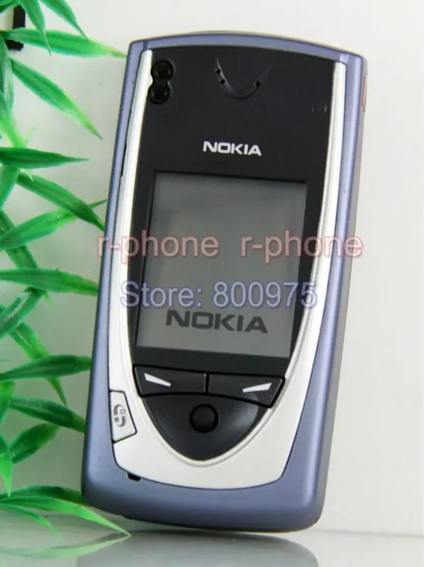 Nokia 7650 мобильный телефон разблокированный GSM камера Bluetooth смартфон синий и один год гарантии