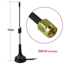 YAESU Antenne SMA-M UHF Antenne 400-470 MHz UVF9 pour BAOFENG BF-UV3R TYT