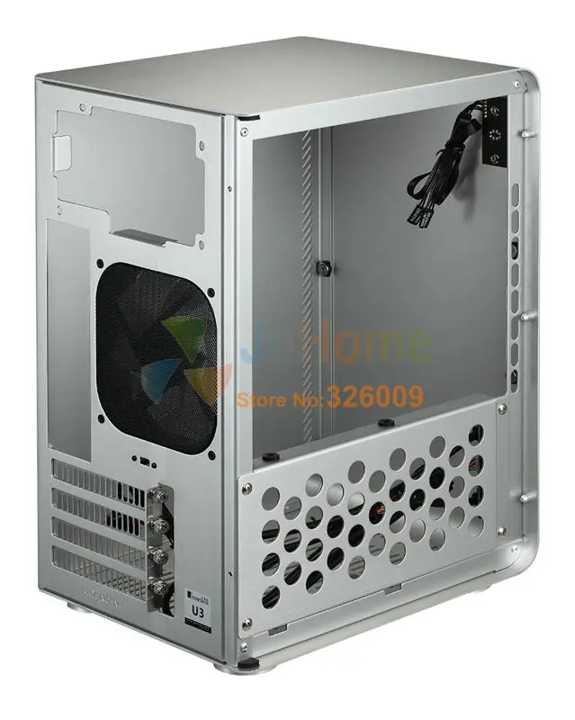 HTPC MATX мини Чехол, алюминиевый чехол для компьютера, USB3.0* 2, домашний кинотеатр компьютер Jonsbo U3