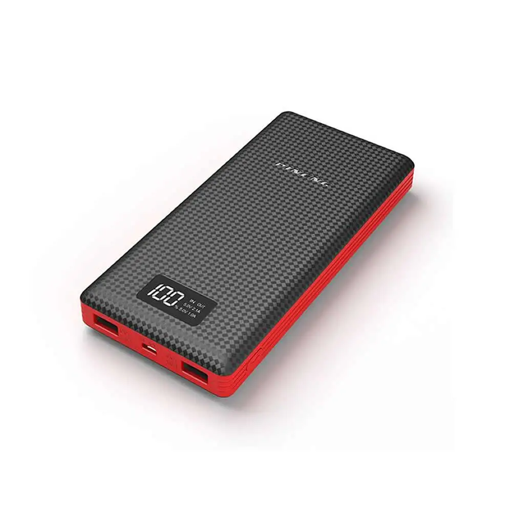 Original Pineng Power Bank 20000mAh PN969 External Battery Pack Powerbank 5V 2.1A Dual USB Output for Android Phones Tablets