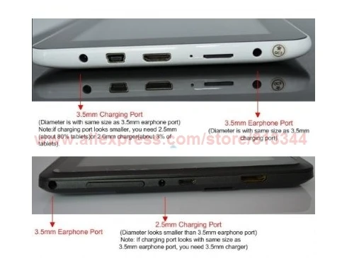 10 шт. Versus тачпад 7 планшет 5 в 2A европереходник штепсельный Adaptor адаптер Зарядное устройство блок питания