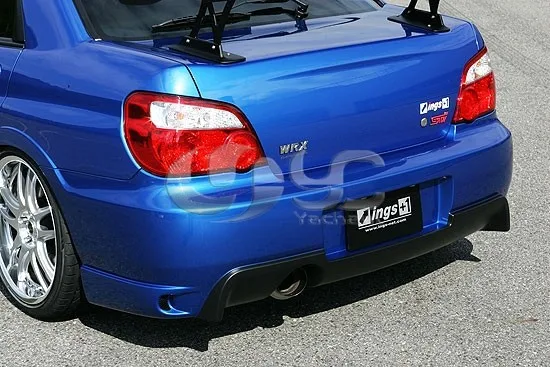 FRP стекловолокно в стильный, для заднего бампера подходит для 2004-2007 Subaru Impreza WRX STI 8-9th GDA GDB