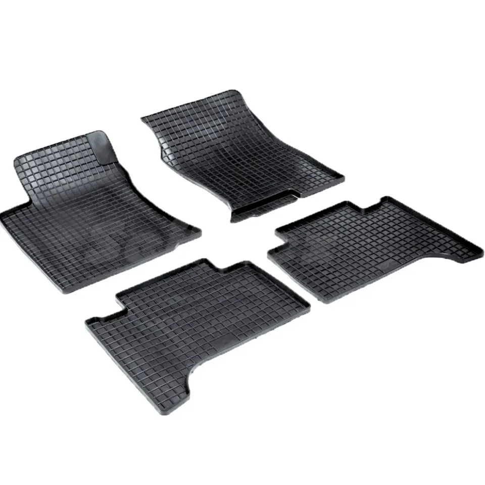 Rubber grid floor mats for Toyota LC120 Prado 2002 2003 2004 2005 2006