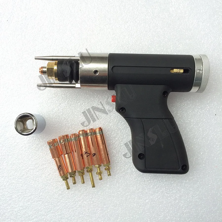 US $54.01 Capacitor Discharge CD Stud Welding Gun Welding Torch M3 to M10 for Stud Welding Free 6pcs Collet