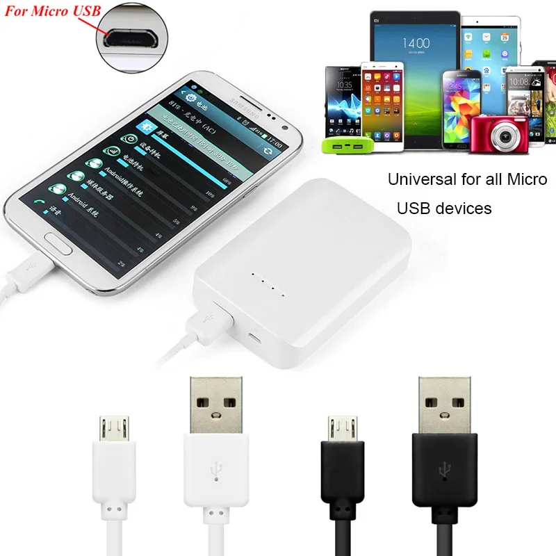 5V 2A/2000ma 25cm 1M/100cm 2M/200cm Micro USB Fast Charging Cable Charger Cabel Data Sync for Mobile Cell Phone/Cellular Wire | Мобильные