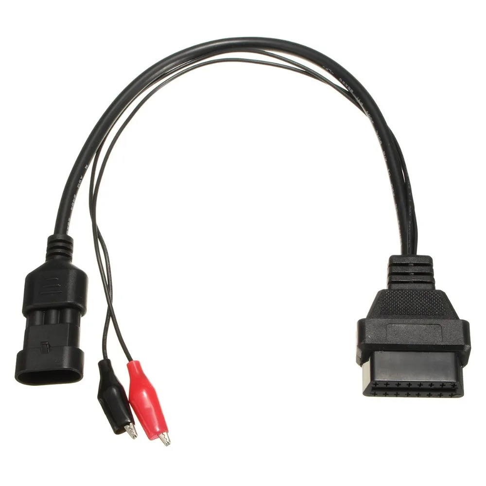Для Fiat 3 Pin Alfa Lancia до 16 OBD2 OBD II разъем адаптера Авто кабель для общего пользования на