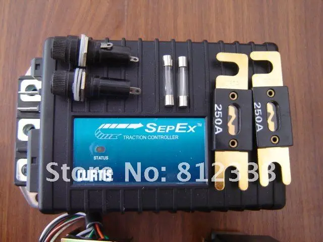 CURTIS 1243-4220 24V 36V 200A набор аксессуаров для контроллера 9 в 1 контакторный счетчик дроссельной заслонки предохранитель для электрической тележки для гольфа поддон