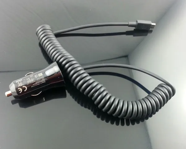 2A Micro USB Автомобильное зарядное устройство с USB портом для samsung Galaxy S7 S6 Edge S5 S4 S3 Note 5 4 3 черный