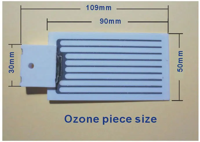 2 шт./лот AC220V долгий срок службы Керамика озоновая пластина генератора озона с 3500 мг/ч воздуха очиститель воды озона стерилизации