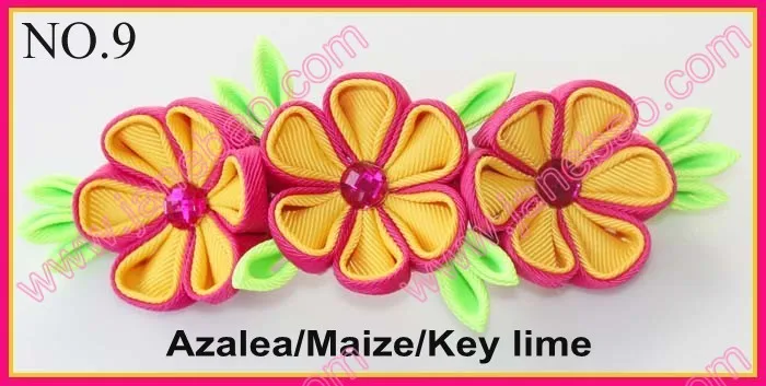 145 шт. 6 ''новые Kanzashi лепесток заколки катушка заколки волосы девушка клип