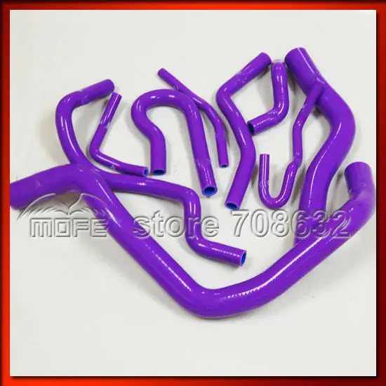 Samco Sport Silicone Coolant Heater Radiator Hose Kit for Honda EK3 B16 B16A B16B B16-purple