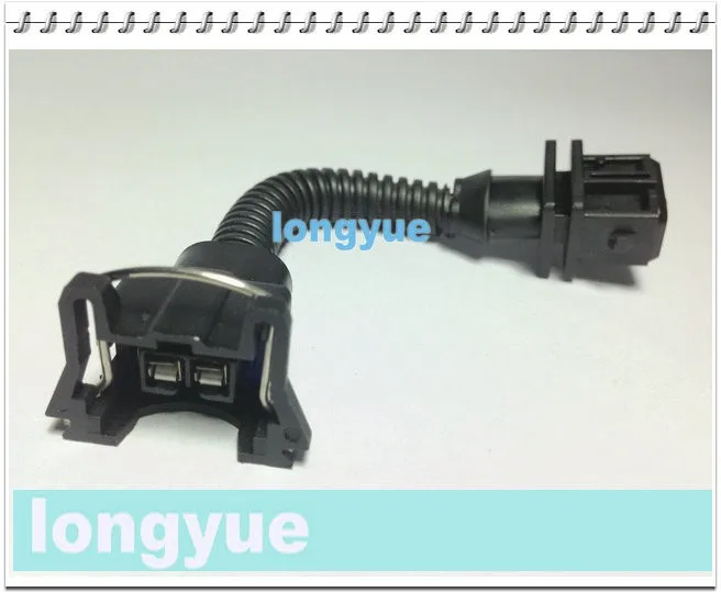 Longyue 10 шт. obd1 к obd2 адаптер инжектора жгут 10 см провода