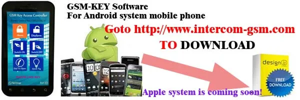 GSM-KEY-DC200 алюминиевый ящик GSM контроллер SMS блок управления релейный выход контроллер для раздвижных ворот и автоматической двери