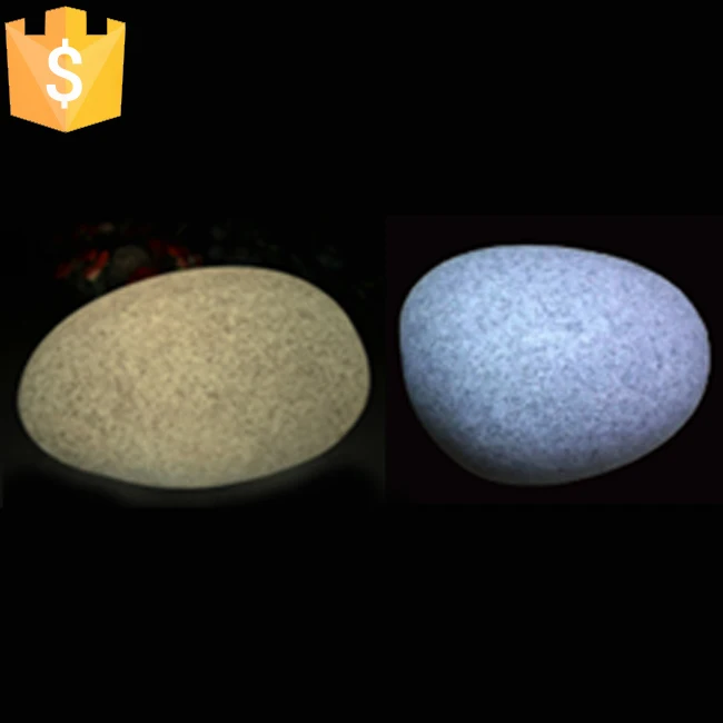 Светодио дный светодиодный мраморный камень настольная лампа illuminouse Cobble свет для Рождественского украшения Бесплатная доставка Прямая
