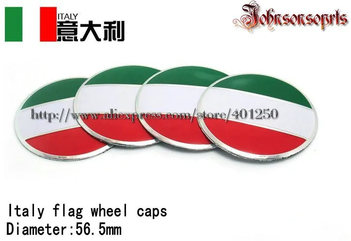Italy flag wheel sticker-1