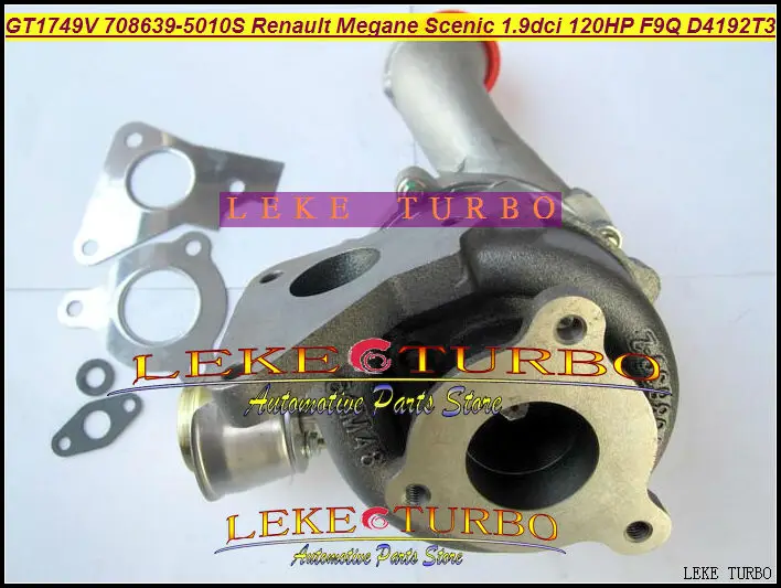 GT1749V 708639-5010S 708639 7701474960 Turbo для Renault Espace Лагуна Меган для Nissan Primera Volvo S40 V40 D4192T3 F9Q 1.9L