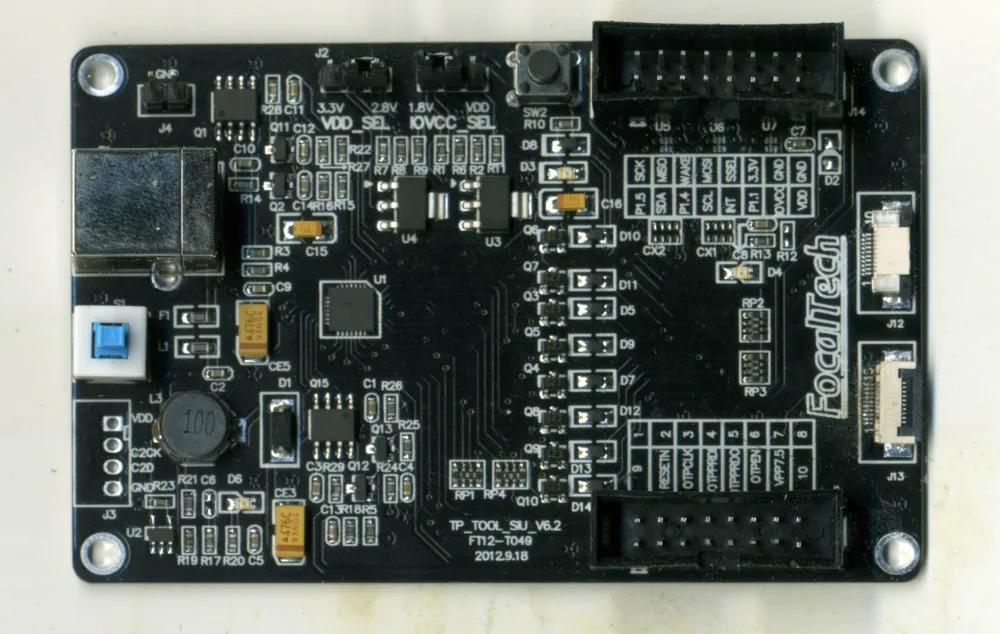 Для Focaltech сиу емкостный Сенсорный экран Управление IC сжечь записи производства Тесты плиты редактировать отладки свяжитесь изменить или ма