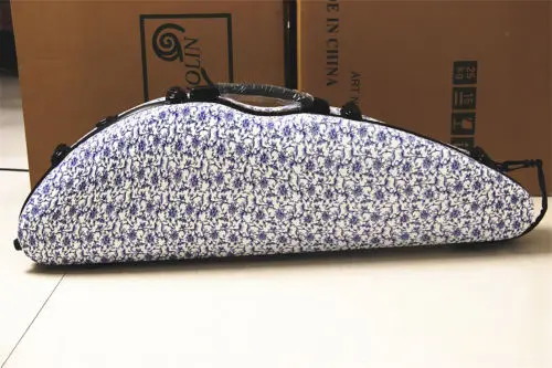 High Quality Brand New Violin Fiddle 4/4 Full Size Composite Carbon Fiber Case Bag With Bow Holders Straps High Quality Brand New Violin Fiddle 4/4 Full Size Composite Carbon Fiber Case Bag With Bow Holders Straps