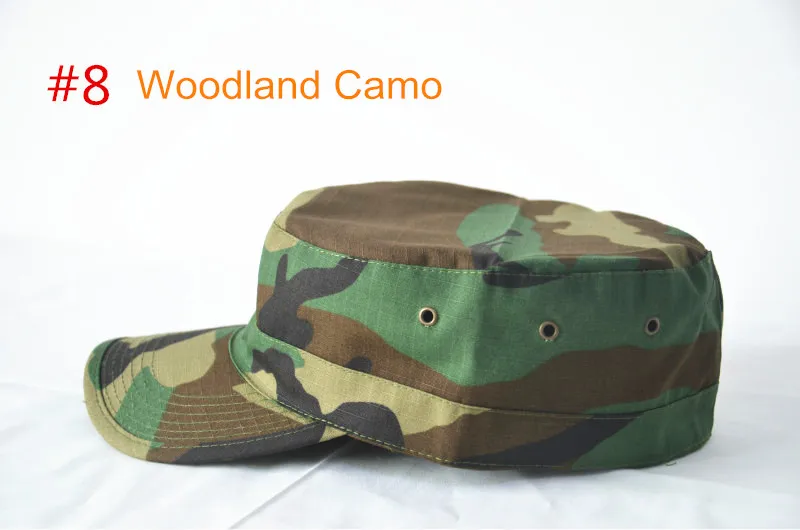8 Multicam Tactical Military Fatique Cap Hunting Cap Army Cap, Fishing, Hiking Cap, Travel Cotton Hat Free shipping - Color: 8