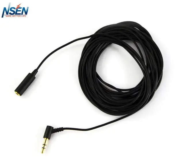 6M / 20FT 3.5MM Male to Female Audio Extension Cable For Bose