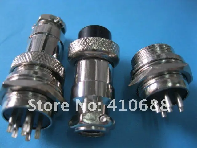 XLR кабель аудио разъем 6 Булавки 16 мм Шасси Moun 120 шт. в партии Фирменная Новинка Лидер продаж