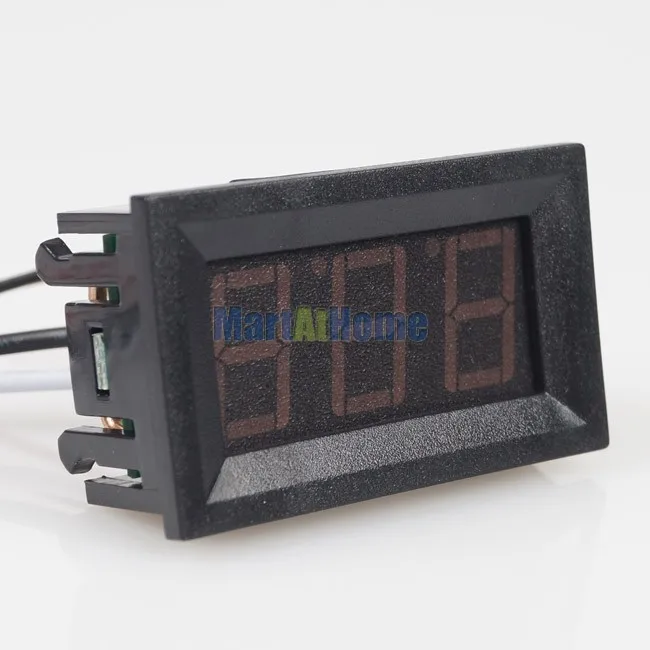Argedo DC 0-9.99A красная Панель метр Цифровой амперметр тока Амперметр с разделительной панелью 4,5-28VDC# BV205@ CF