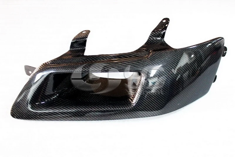 Сменная фара из углеродного волокна подходит для 2001-2007 Lancer Evolution 7-9 EVO 7 8 9 воздухозаборник и блок-офф фар LHS RHS