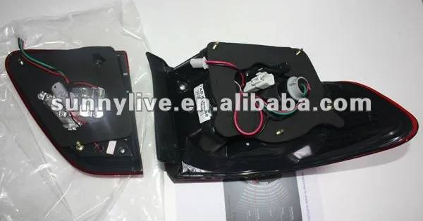 Для TOYOTA Corolla Altis светодиодный задний светильник 2011-2012 год красный черный цвет YZV1