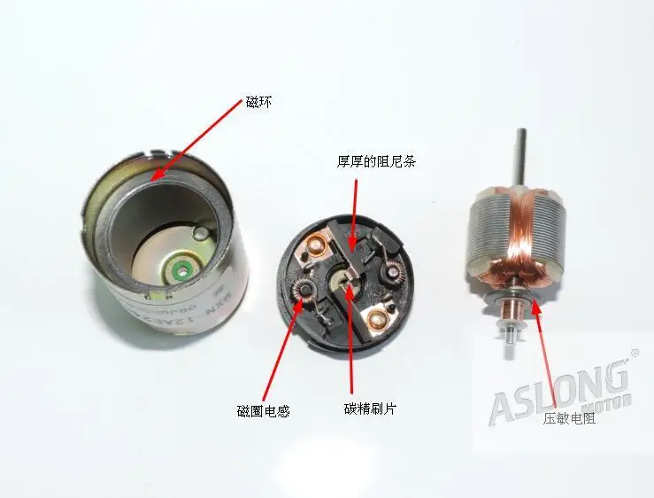 ASLONG JGA25-372 DC мотор шестерни мотор 6-24 В Новые поступления