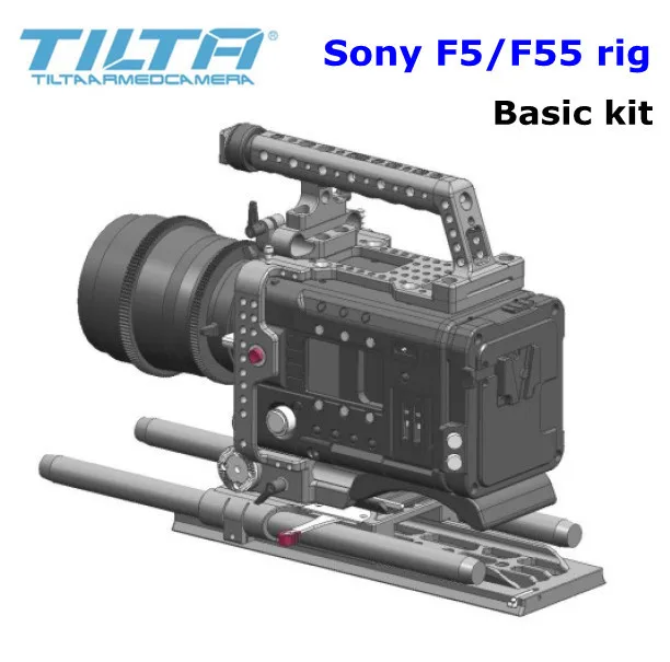 Tilta Pro Rig опорная клетка для камеры sony F5/F55 Базовая установка TT-F5-01 каркасная плита