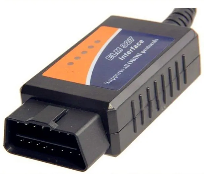 Авто ELM327 Интерфейс USB OBD2 OBD II код читателя диагностический сканер DDS115