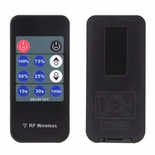 DIY Домашний Свет РФ Усилитель DC12V-24V Беспроводной СВЕТОДИОДНЫЙ Диммер для Одного Цвета СВЕТОДИОДНЫЕ Ленты СВЕТОДИОДНЫЙ Увеличить Соединения СВЕТОДИОДНЫЙ контроллер