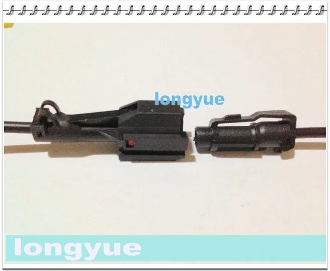 Longyue-50 комплектов Универсальный 1way разъем KET косичка HID Жгут проводов Мужской и Женский комплект новый 15 см проволоки