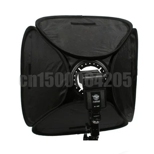 Горячие Софтбоксы Для Вспышка Speedlight 60 см/2" Вспышка Speedlite Мягкая коробка 60x60 см