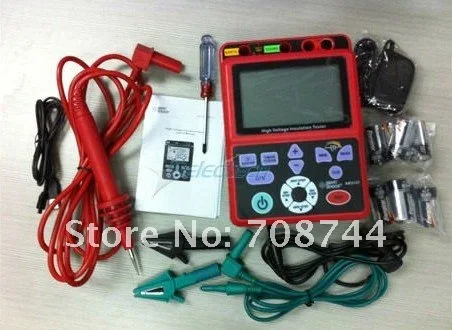 Умный датчик AR3127 цифровой измеритель изоляции, измеритель сопротивления изоляции напряжения