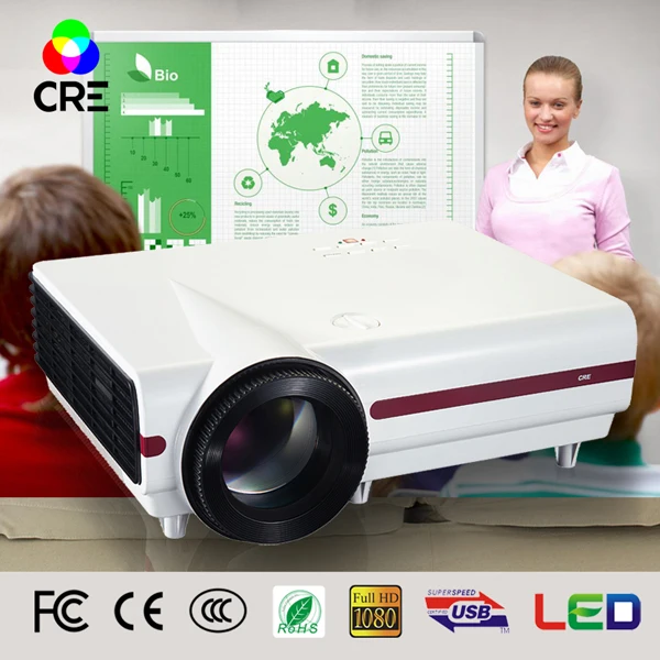 font b Portable b font LCD LED font b projector b font 720P home theatre