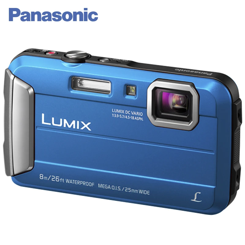 Panasonic DMC-FT30EE-A Digital Camera Built-in Memory 220 MB MEGA O.I.S. Filter effects Record video in MP4 HD format