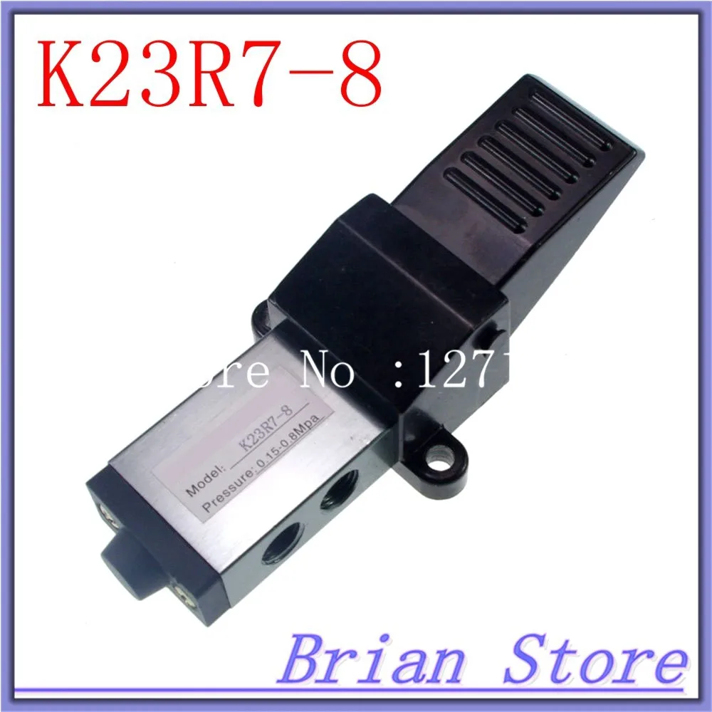G 1/" Воздушный Пневматический педаль руководство клапан 2 Позиция 3 Way K23R7-8